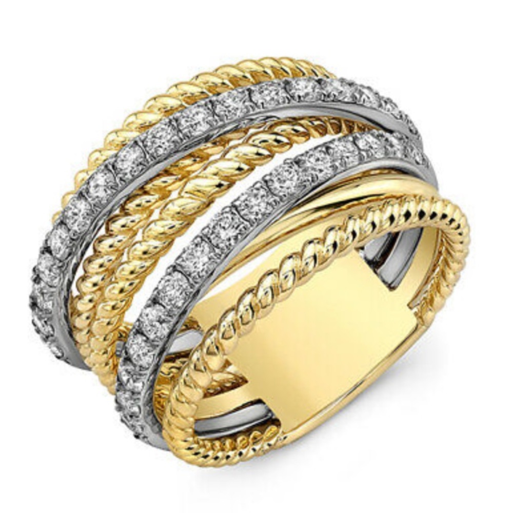 NEW 18k gold plated Ring